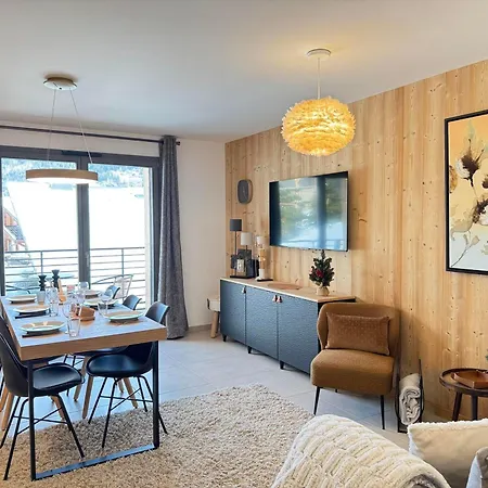 Apartment Moderne Aux Gets Avec Parking Et Wifi Proche Centre - Fr-1-623-133 *